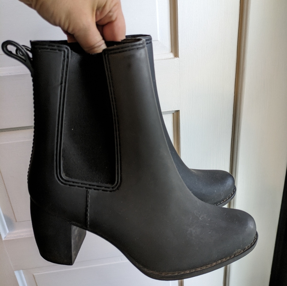 Jeffrey Campbell Clima Chelsea Rain Boots